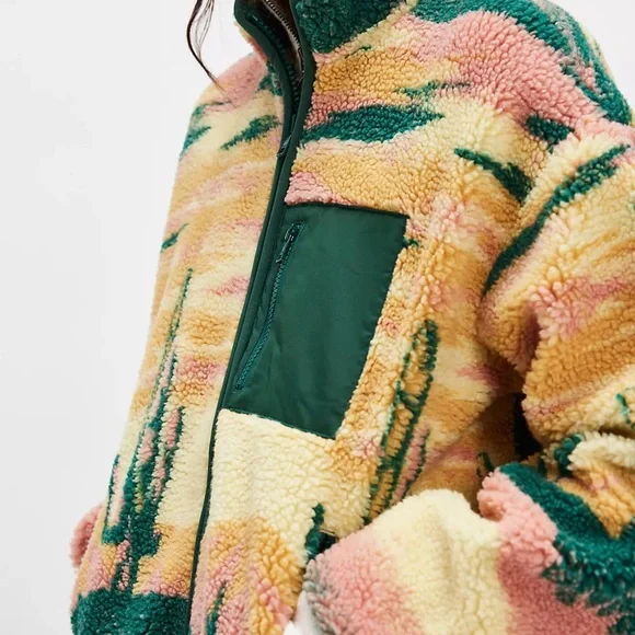 MOTHER Multicolor Sherpa Jacket - Picture 7 of 15